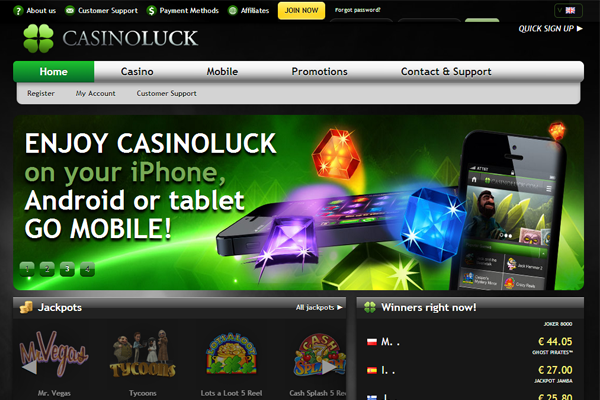 Casino Luck screen shot