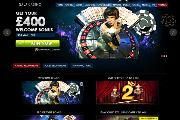 Gala Casino screen shot