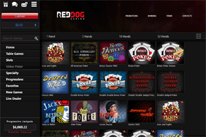 Red Dog Casino screen shot
